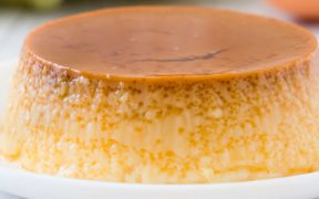 flan con marihuana o cannábico