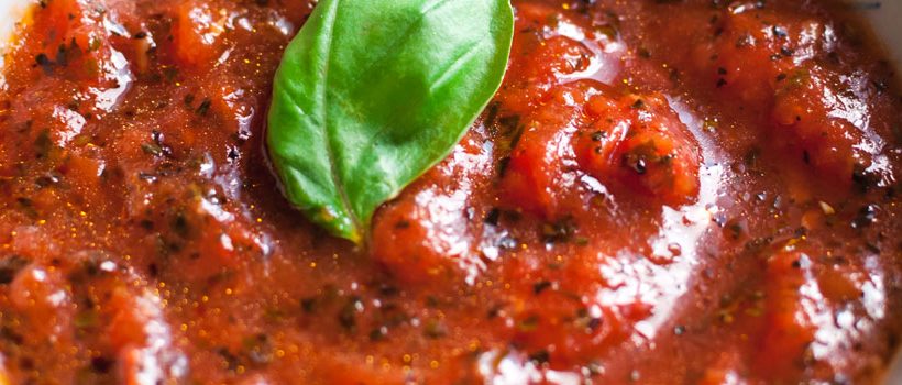 salsa arrabiata con CBD